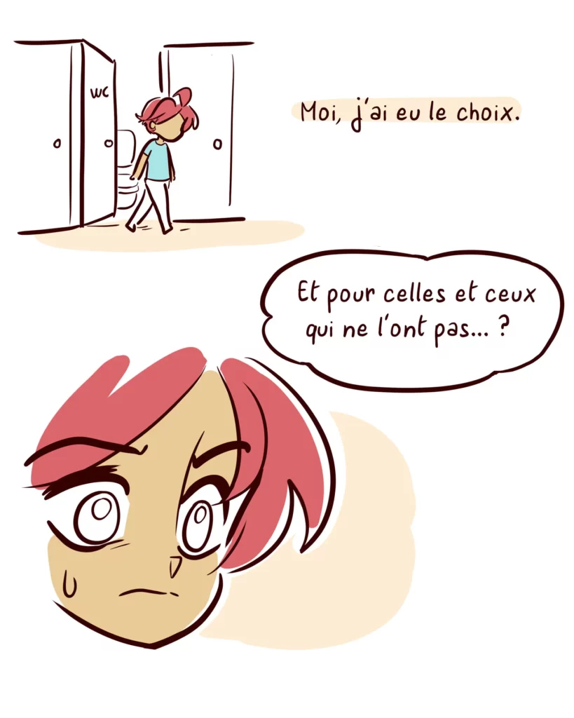 Toilettes gares de nante, yatuu cours . elle est choqué car ce n'est pas gratuit !