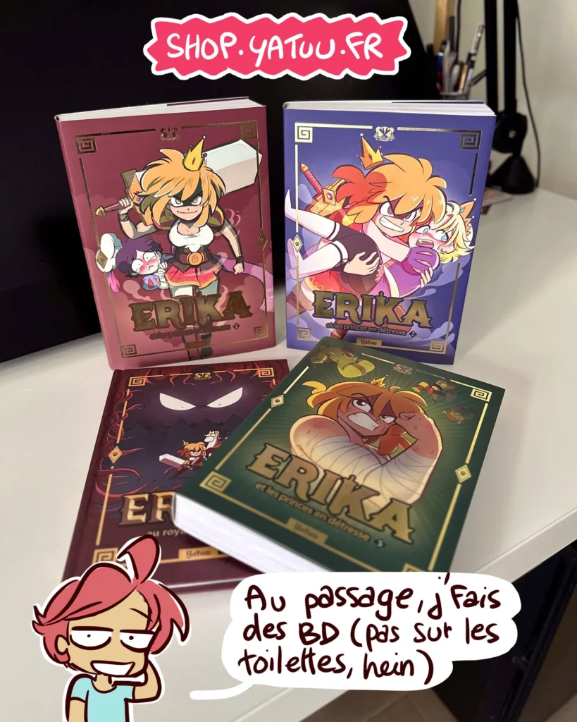 Toilettes gares de nante, yatuu cours . elle est choqué car ce n'est pas gratuit !
Les lbd erika et les princes en détresse en ventes usr : Shop.yatuu.fr