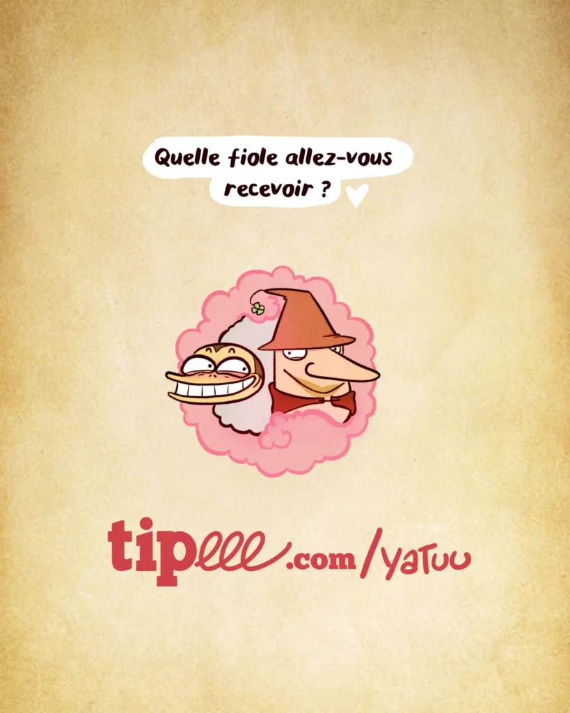 Quelle fiole allez-vous recevoir ?