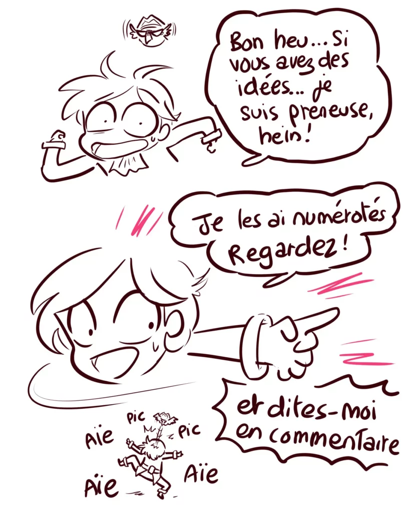 Yatuu demande vous demande de trouver des noms a ses pirates.